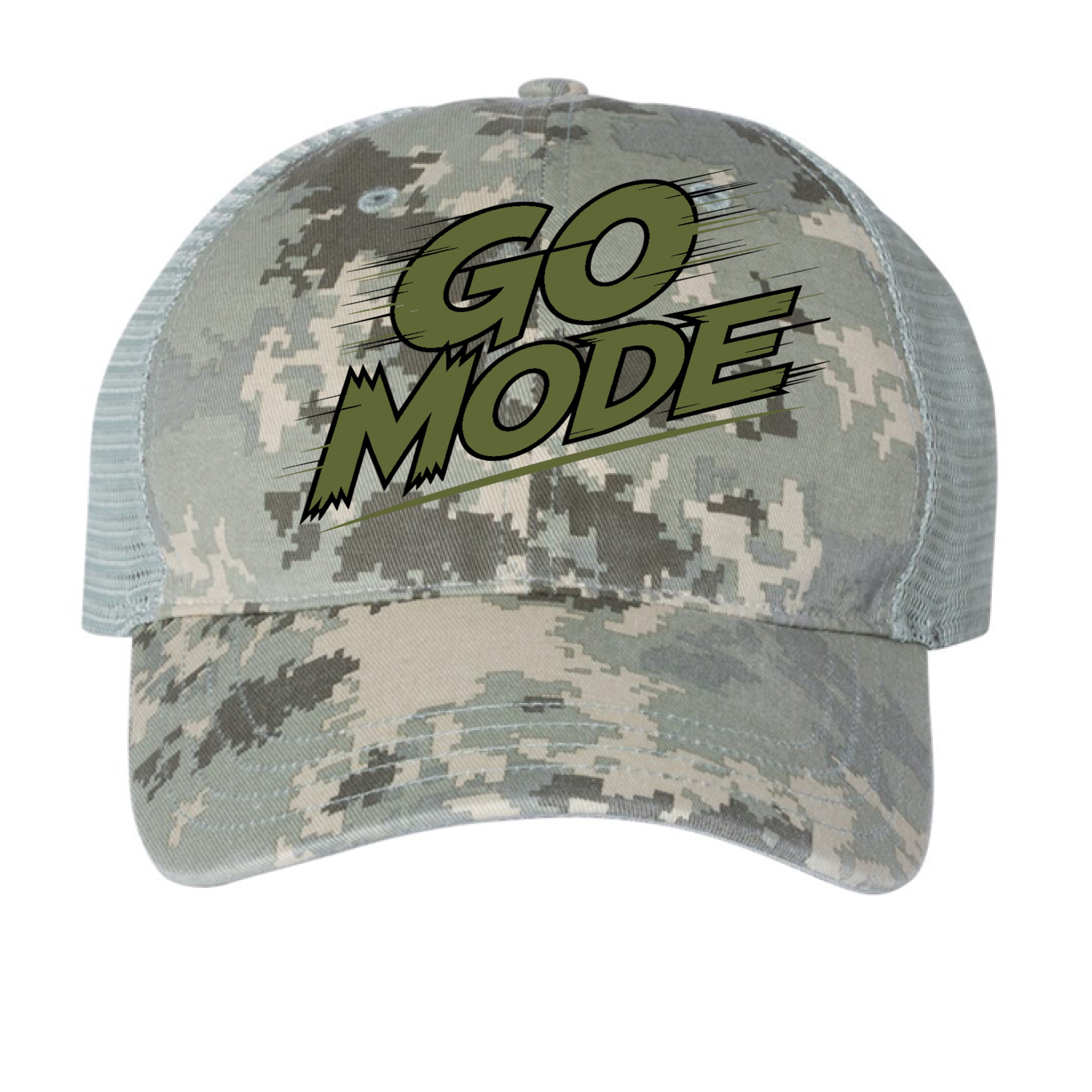 Military Digital Camo/ Light Green - FRONT